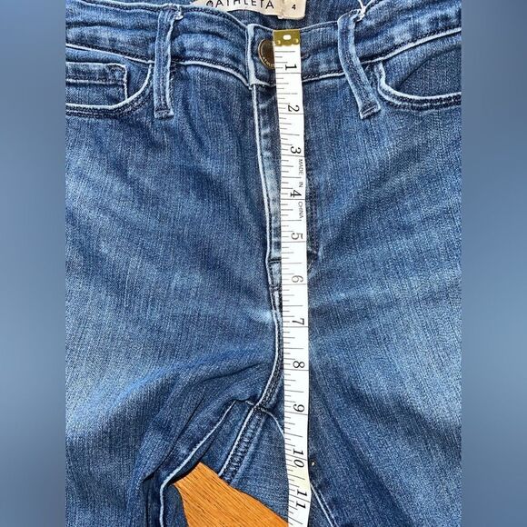 Athleta Sculptek Skinny Dark Wash Jean Size 4 - Picture 5 of 15